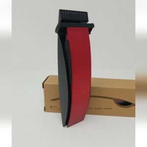 FM Design London Razor - Unique Design Vintage 1990s - NIB Red Or Black